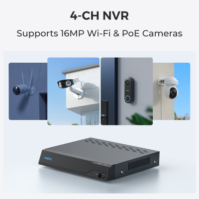 Регистратор для видеонаблюдения Reolink NVS4 Винница - изображение 7