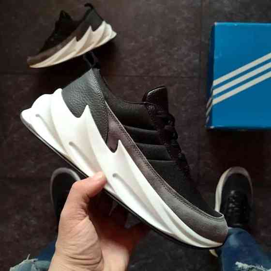 Термо Кросівки Adidas $harks Чоловічі Адідас Чорні Акули Єврозима (розміри: 41,42,43,44,45) Відео Огляд Дніпро