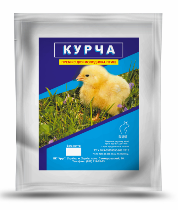 Премікс "Курча ЄВРО" 500 г (Круг) Вінниця - фото 1
