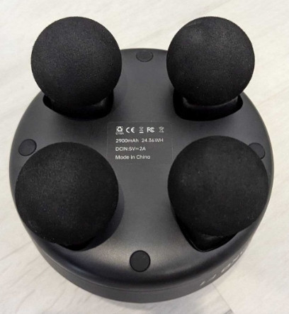 Массажер HYAKO F1 для глубокого массажа насадки, аккумуляторный 2900mAh. Харьков - изображение 6