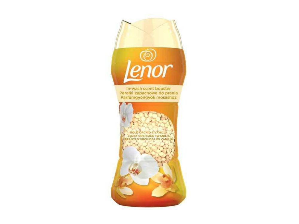 Кондиционер-гранулы 195г для белья Золотая орхидея и Ваниль ТМ LENOR Киев - изображение 1