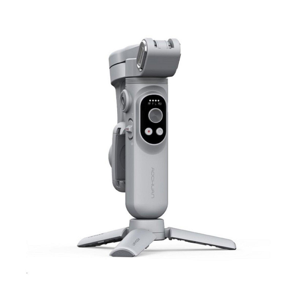 Триосьовий стабілізатор AOCHUAN Professional Gimbal Stabilizer for Smartphone SMART X Сірий AOCHUAN-SMARTX-G Одеса - фото 2