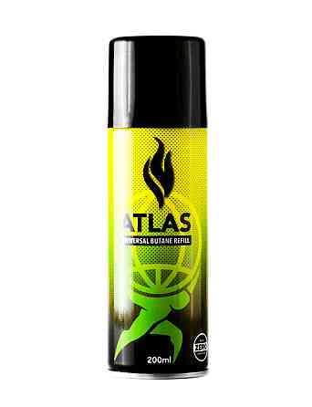 Газ для зажигалок Atlas 200ml Полтава