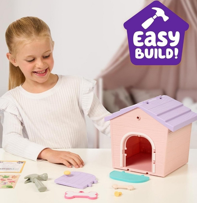 Набір Little Live Pets My Puppy Будинок рожевий і цуценям. Харків - фото 6