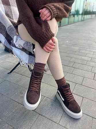 Molly Кросівки жіночі MOLLY 243 коричневі (зима, замша натуральна) (5674) 40 Коломыя