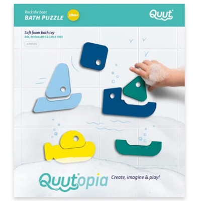 Игрушка для ванной QUUT Пазл-головоломка Лодка (171737) Винница - изображение 1