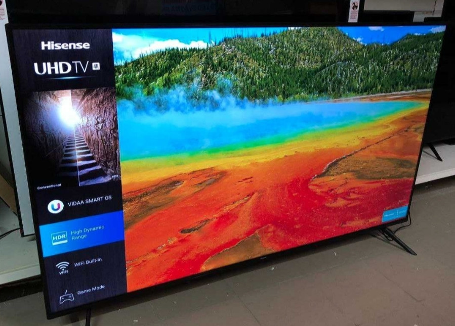 Безрамковий 58" 4К UHD Smart HISENSE 58" AE 7010 Харків - фото 1