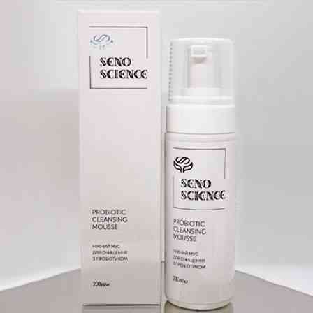 Нежный мус для очищения кожи с пробиотиком probiotic cleansing mousse Senoscience  200 мл Днепр