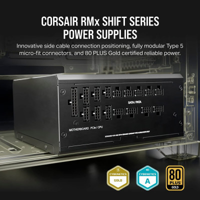 Блок живлення Corsair 750W RM750x Shift PCIE5 (CP-9020251-EU) Вінниця - фото 8