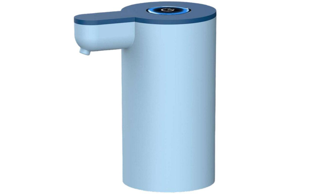 Помпа для води на бутель електрична блакитна ViO E18 Київ - фото 1