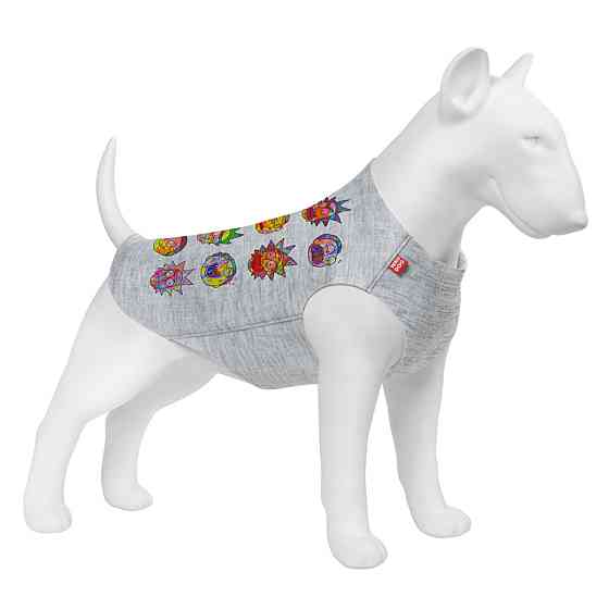 Майка для собак WAUDOG Clothes малюнок "Рік та Морті 1", M45, B 64-70 см, С 35-40 см Київ