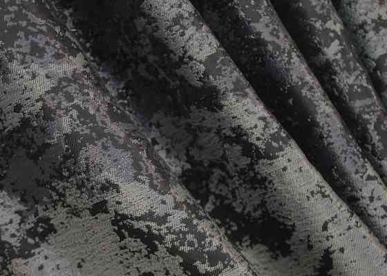 Комплект коротких штор VR-Textil Мармур Al-7 № 1461ш Сірий з чорним і какао 140х170 см 2 шт (35-0278) Київ