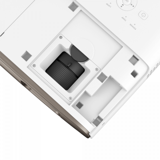 Проектор BENQ W2700, DLP, 4K UHD, 3000Lm, 30000:1, HDMI, білий (9H.JKC77.37E) Киев