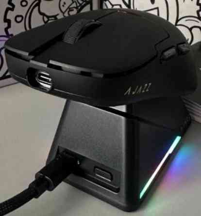 Нові чорні/білі ігрові мишки AJAZZ AJ159 APEX Игровая мышка. Київ