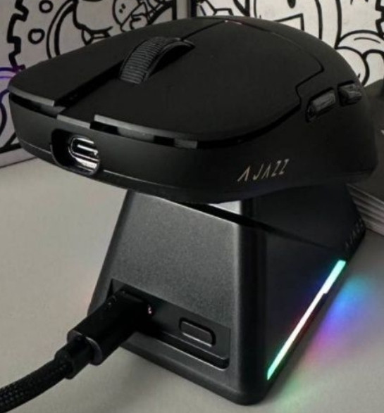 Нові чорні/білі ігрові мишки AJAZZ AJ159 APEX Игровая мышка. Київ - фото 2