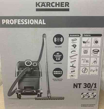 Пылесос с мешком: Karcher NT 30/1 Tact Te L (1.148-211.0) Киев