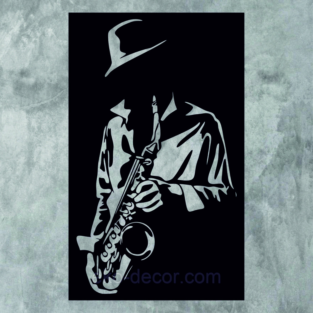 Декоративне настінне Панно «Музикант», Декор на стіну Київ - фото 7