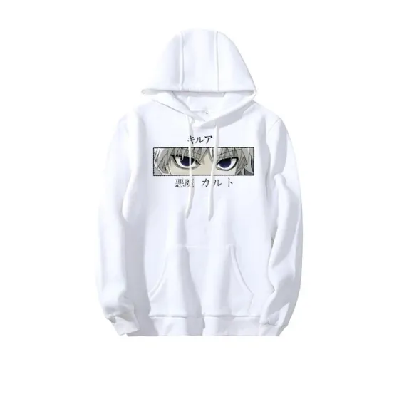 Худі, біла аніме для підлітка хлопчика 2765867996 розмір 160 см Дніпро