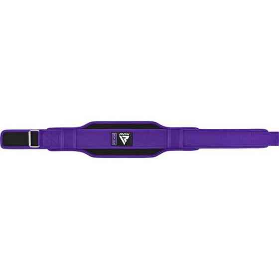 Пояс для важкої атлетики RDX RX5 Double Belt неопреновий Purpel XS Кам'янське