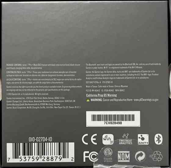 Garmin Tactix 7 Pro — нові, оригінал, запечатані. Київ