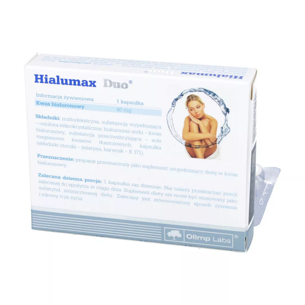 Гіалуронова кислота Olimp Hialumax Duo 30 капсул Луцьк - фото 2