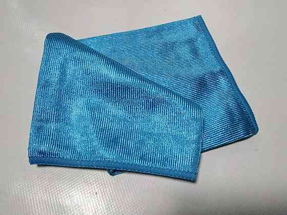 Тряпочка микрофибра для стекла VR-01L-G 30x40см синяя Винница