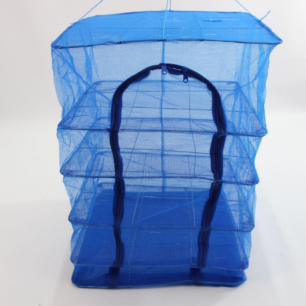 Складная сушилка для рыбы, грибов, сухофруктов на 5 ярусов 100х50х50см / Сетка для сушки рыбы и фруктов Киев - изображение 9