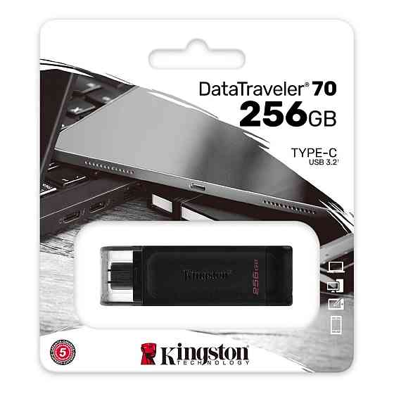 Flash Kingston USB 3.2 DT 70 256GB Type-C Київ