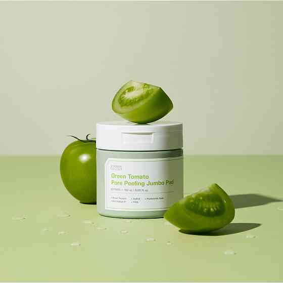 Пилинг-педы для лица Green Tomato Pore Peeling Jumbo Pad Sungboon Editor 180 мл (60 шт) Киев