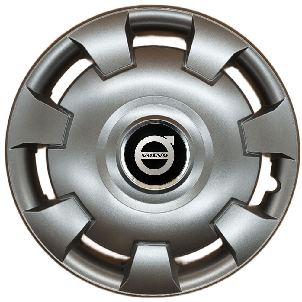 Автомобільні модельні ковпаки R13 Volvo 111 4шт, SJS, сріблясті Київ - фото 1