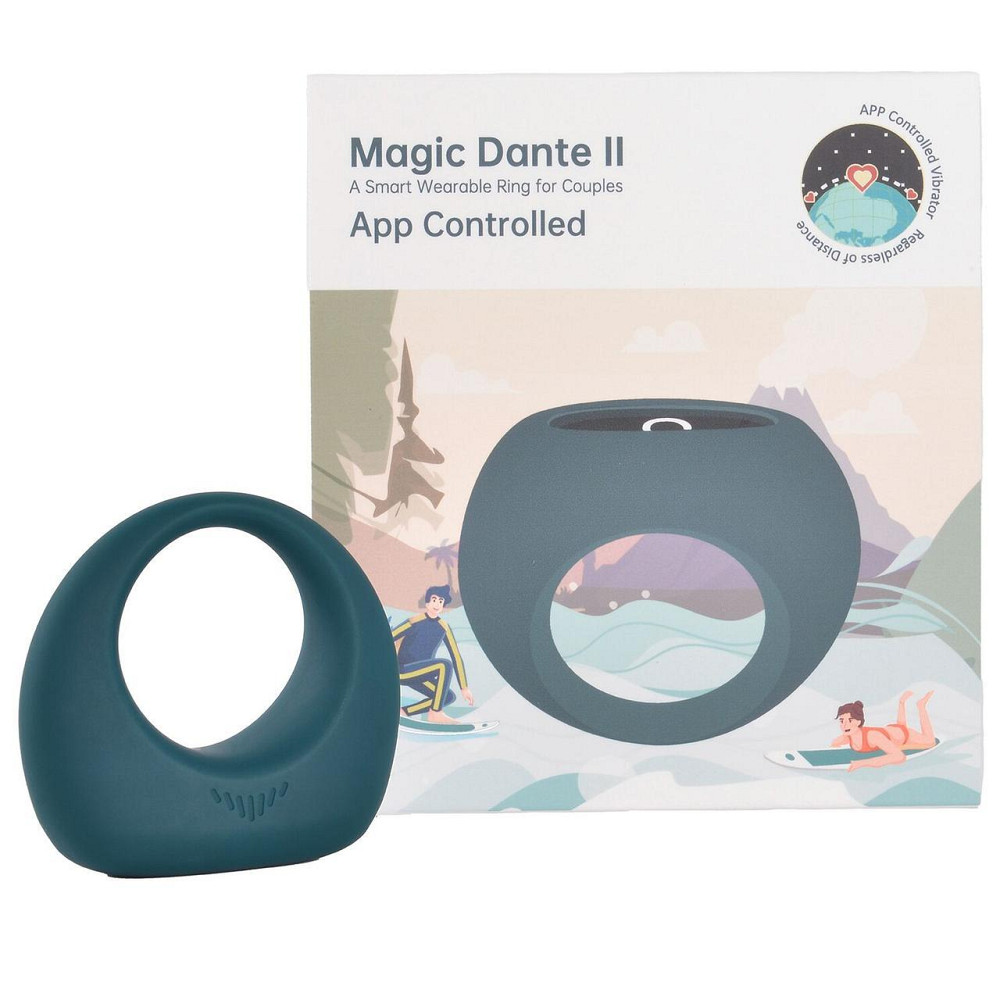 Ерекційне віброкільце Magic Motion Dante II, керування за допомогою смартфона Sex Aura Київ - фото 4