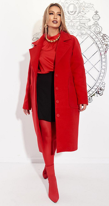 Стильное кашемировое пальто (48) Киев - изображение 4