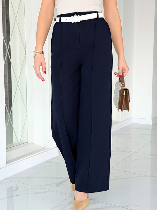 Широкие брюки палаццо 