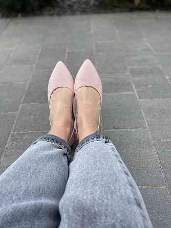 Arcoboletto Балетки жіночі Arcoboletto пудра натуральна шкіра 39р. (4627) Коломия