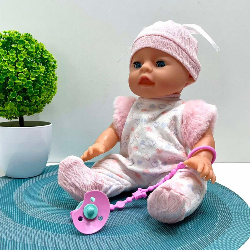 Пупс функціональний Чудо Малюк 7 функцій пляшечка соска горщик в комплекті 33см Вид 2 (YL2435A-C-D-DM-UA) Чернигов - изображение 2