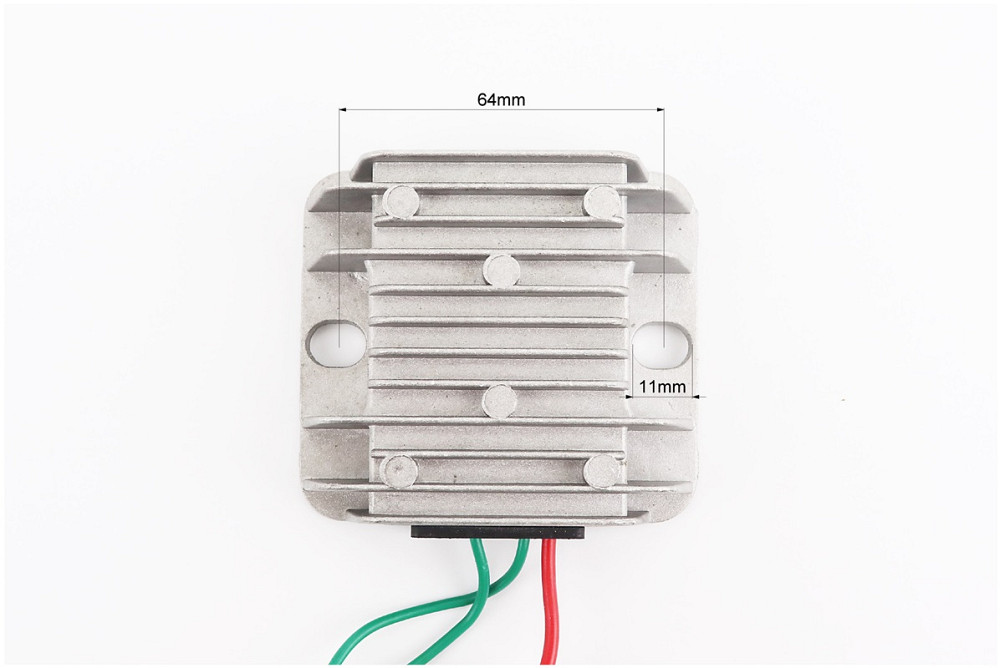 Регулятор напруги 178F/186F, 70x78mm, із запобіжником Київ - фото 2