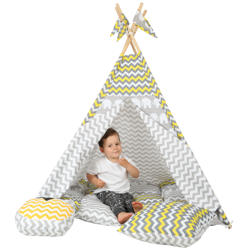 Вігвам Хатка комплект Єгипту з м'яким килимком — Великий 150*150 см Київ