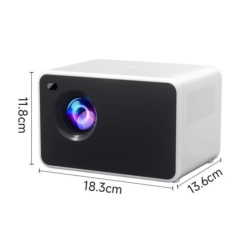 Мини-проектор WOOPKER WP-P2 Full HD 1920×1080, 4K, HDMI, USB, Wi‑Fi 2,4/5 ГГц, Bluetooth 5.0, CN-версия Киев - изображение 3