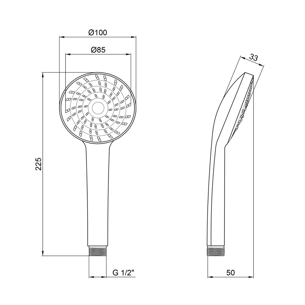Лійка для душу Kroner KRM - C718 Київ - фото 2