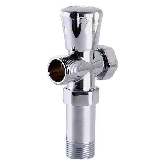 Кран вентильный для стиральной машины SELBA 3/4″x3/4″x3/4″ с удлинителем A7250 (000000709) Киев