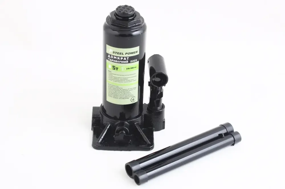 Домкрат гідравлічний 5 т 195-380м Steel Power Вінниця - фото 1