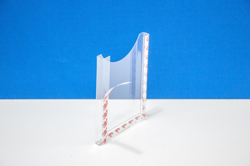 Карман буклетница EKOSTAR А6 верт 10мм на скотч Киев - изображение 5