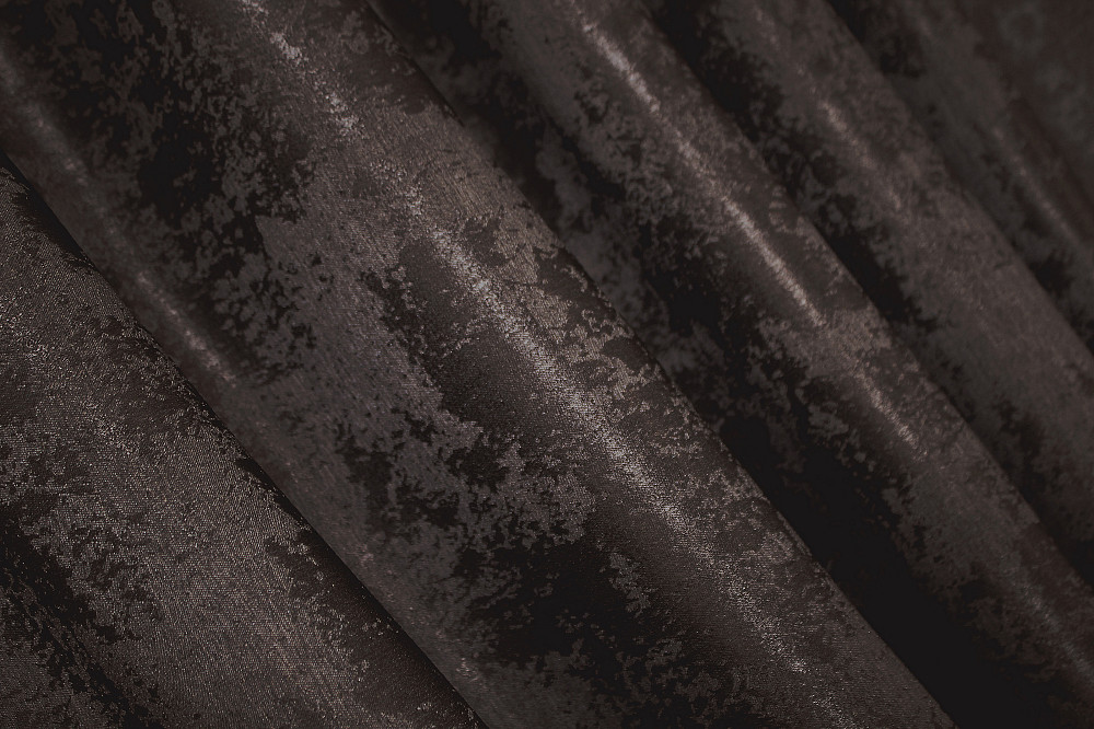 Комплект готовых штор VR-Textil Жаккард Sultan XO № 1122ш Венге 200х270 см 2 шт (32-355) Киев - изображение 5