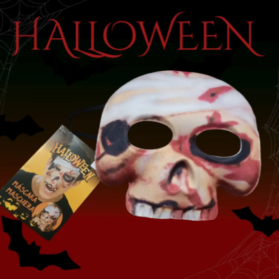 Маска на Хелловін Череп one size різнобарвний Київ