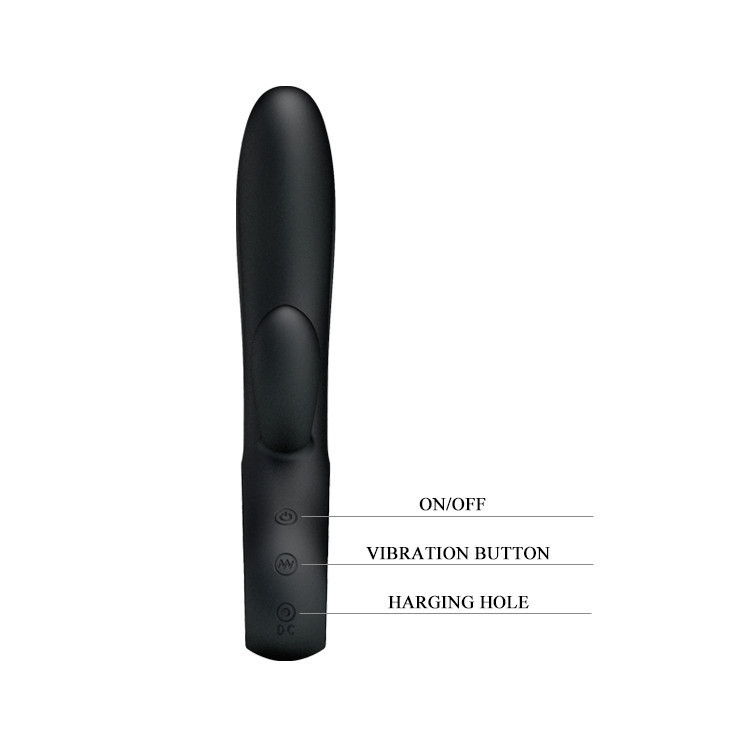 Вібратор - Pretty Love Elmer Vibrator Black Sex Aura Київ - фото 5