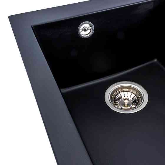 VALESO Гранітна мийка для кухні VALESO SOKIL 4150 матова Чорна Київ