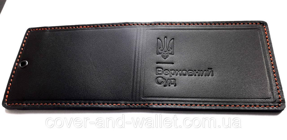 Шкіряна обкладинка Верховний Суд Київ - фото 5