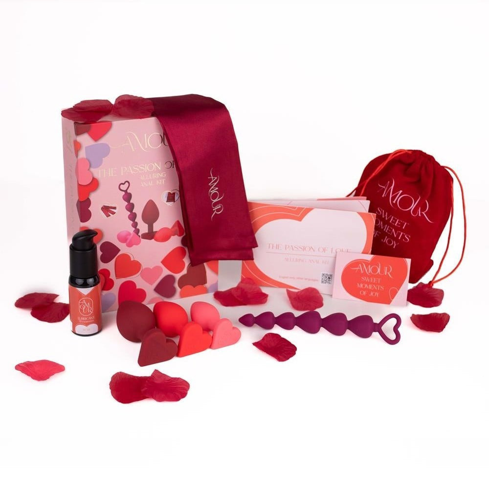 Набір для анального тренування Dream Toys Amour The Passion Of Love з намистинами та аксесуарами Sex Aura Київ - фото 2