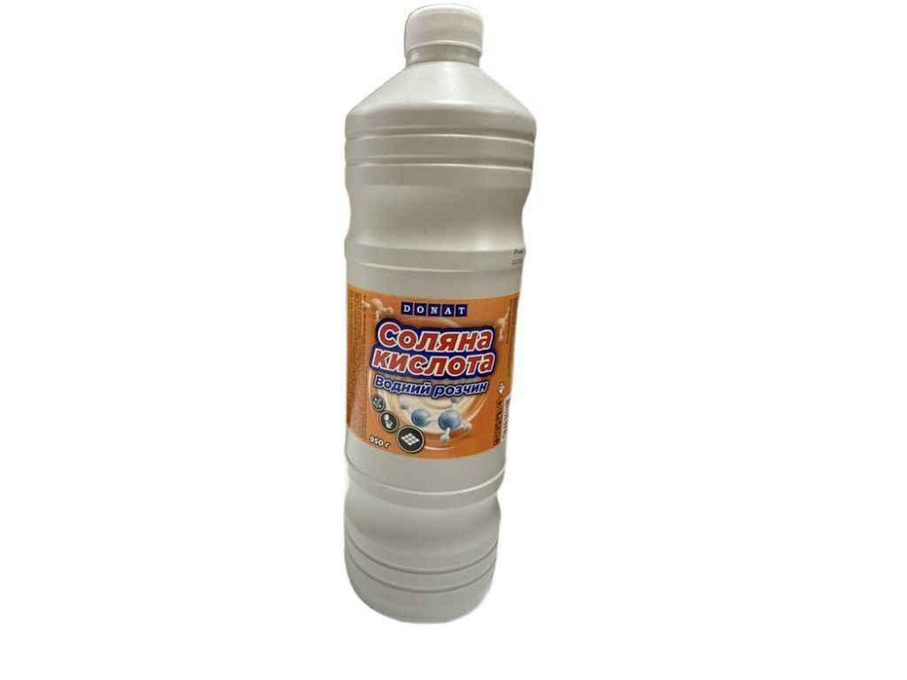 Соляна кислота 950мл пляшка ТМ DONAT Київ - фото 1