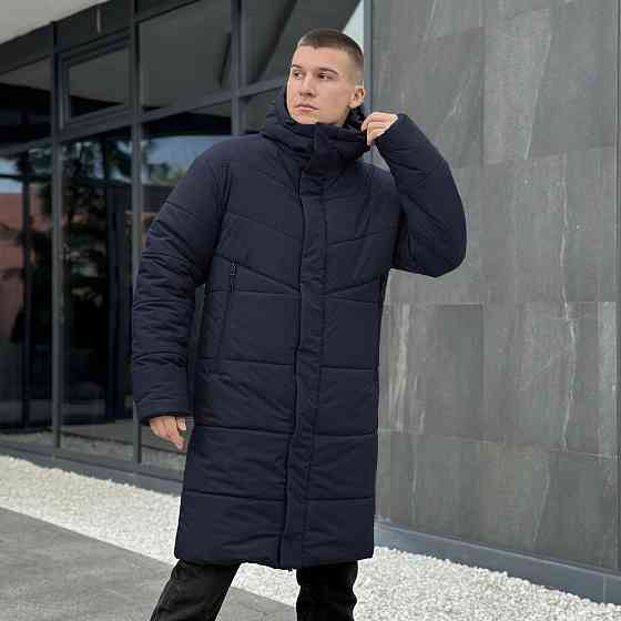 Темно-синяя зимняя куртка для мужчин Pobedov Legas Киев